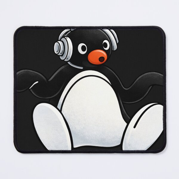 Item preview, pingu listening to music classic designed and sold by fikriyansa.