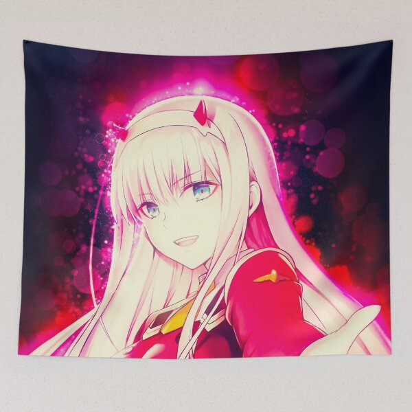 Item preview, Zero Two Darling In The Franxx Anime Girl Crimson Radiance designed and sold by thedarvills.