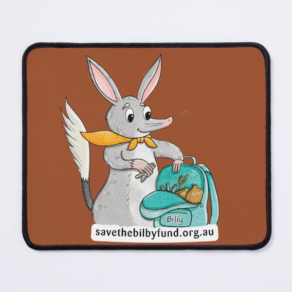 Item preview, Billy the Bilby packing his backpack designed and sold by savethebilby.