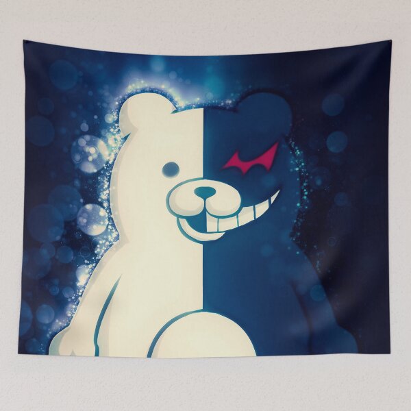 Item preview, Monokuma Danganronpa Anime Bear Duality Darkness designed and sold by thedarvills.
