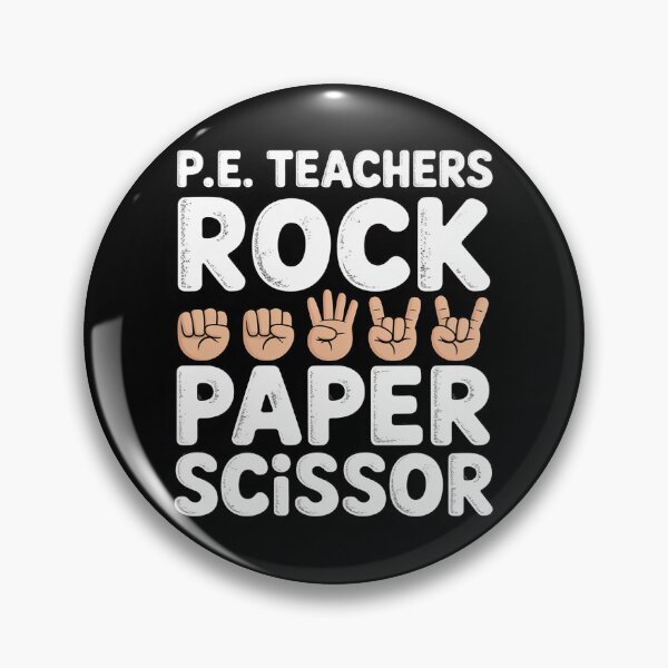 Item preview, Physical Education PE Teacher - Rock paper scissor designed and sold by joedavila.
