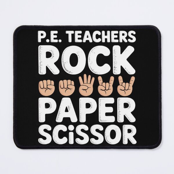 Item preview, Physical Education PE Teacher - Rock paper scissor designed and sold by joedavila.