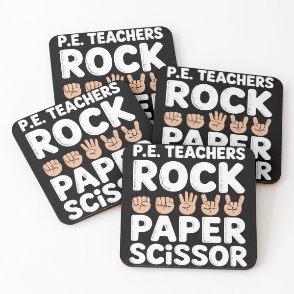 Item preview, Physical Education PE Teacher - Rock paper scissor designed and sold by joedavila.