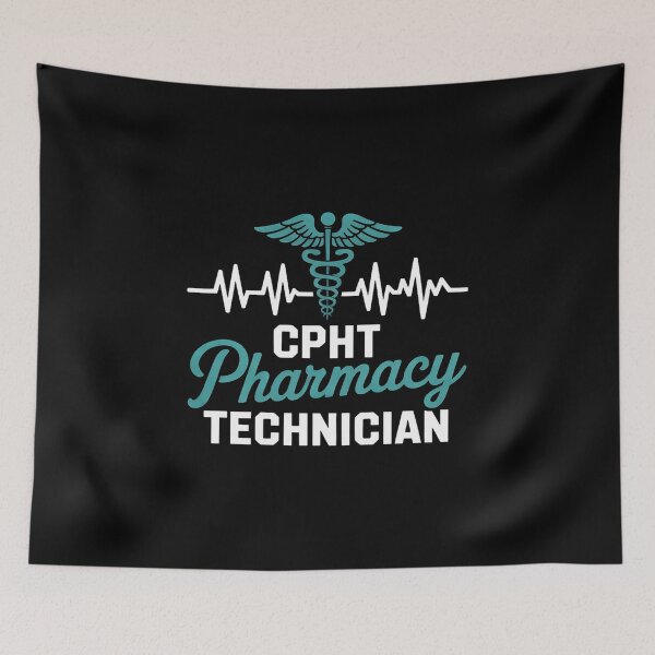 Item preview, Pharmacy Technician CPhT Tech Heartbeat EKG Pharmacist Gift designed and sold by traceydowns.