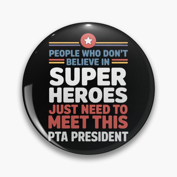 Item preview, People Meet Super Hero PTA President designed and sold by KristieRamsey.