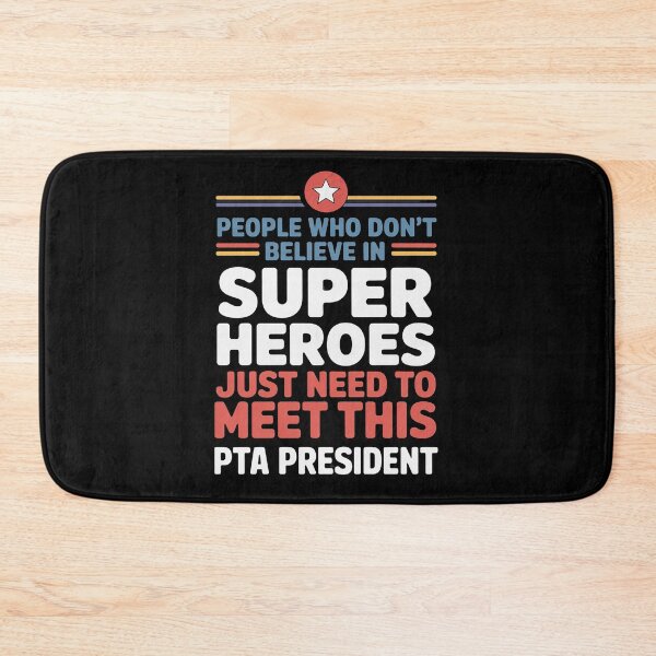 Item preview, People Meet Super Hero PTA President designed and sold by KristieRamsey.