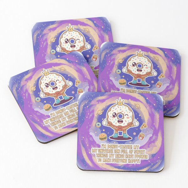 Item preview, Donut‑tastic Sprinkle Galaxy King designed and sold by JustSketchs.