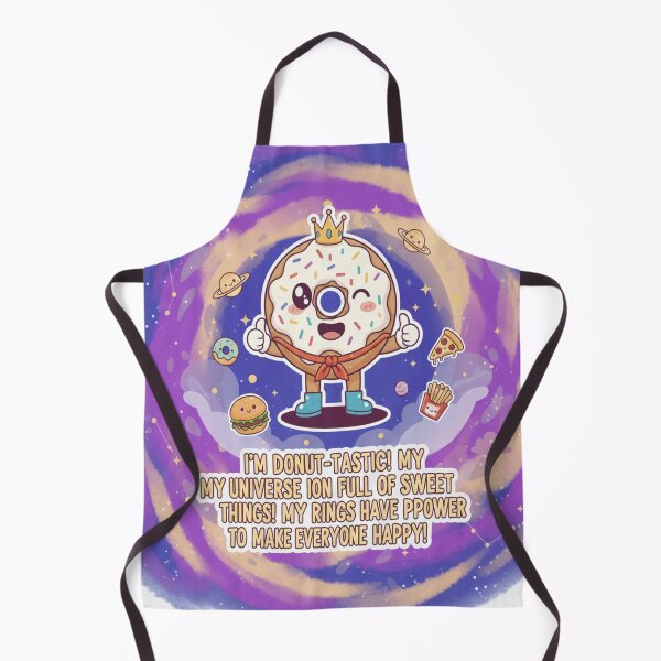 Item preview, Donut‑tastic Sprinkle Galaxy King designed and sold by JustSketchs.