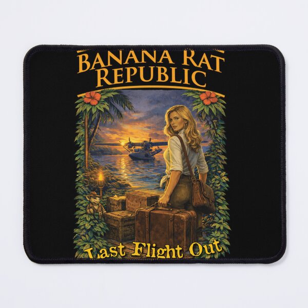 Item preview, Banana Rat Republic - Last Flight Out designed and sold by CharltonWiggins.