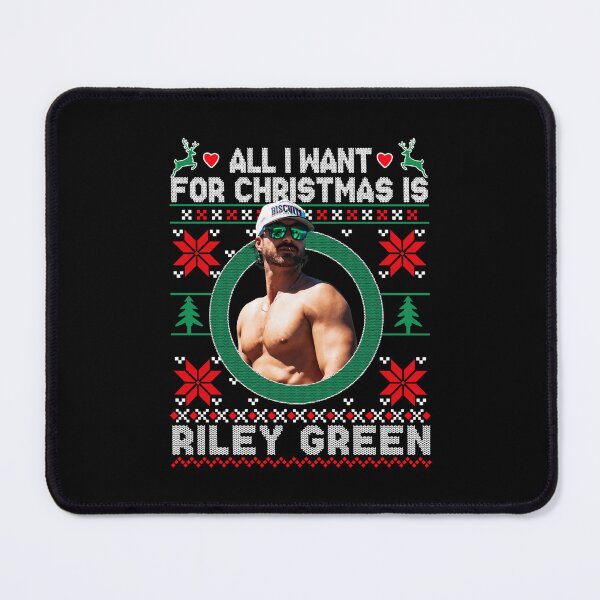 Item preview, All I Want For Christmas Is Riley Green Thirsty designed and sold by gaqiope.