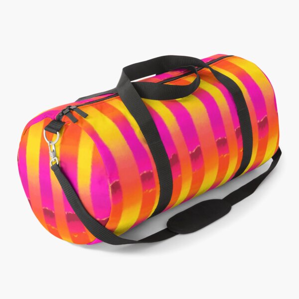 Item preview, Retro Sunset Ombre Stripe Pattern designed and sold by bubblegoth.