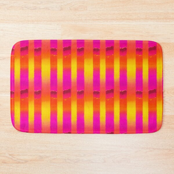 Item preview, Retro Sunset Ombre Stripe Pattern designed and sold by bubblegoth.
