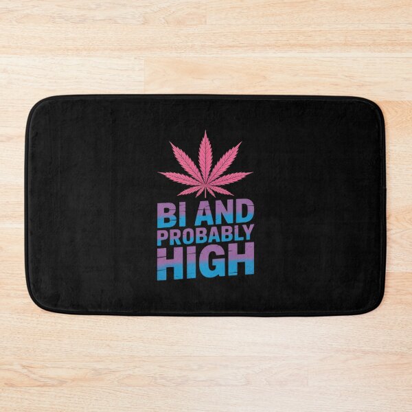 Item preview, Bi And Probably High Bisexual Pride Month LGBT Weed designed and sold by HORIZBoutique.