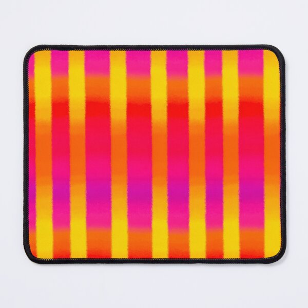 Item preview, Neon Sunset Gradient Stripes Pattern designed and sold by bubblegoth.
