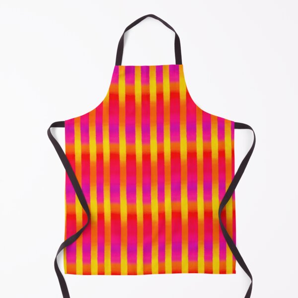 Item preview, Neon Sunset Gradient Stripes Pattern designed and sold by bubblegoth.