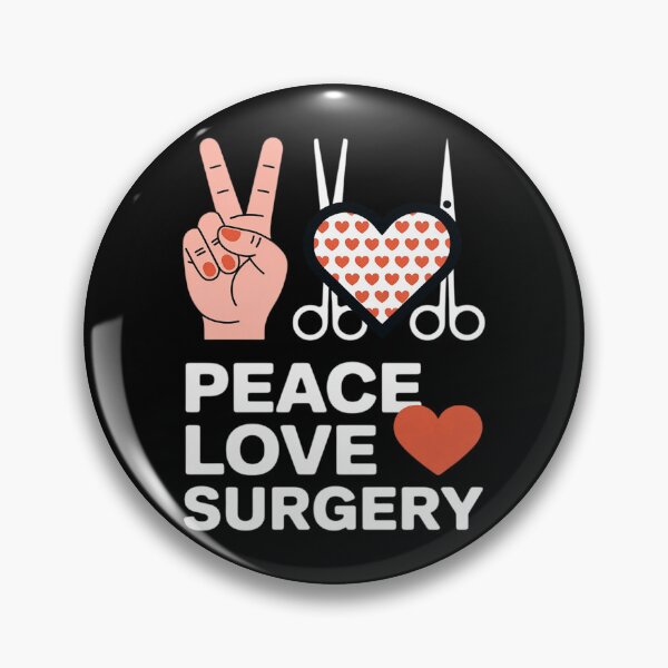 Item preview, Peace Love Surgery Surgical tech Surgeon gifts designed and sold by KristieRamsey.