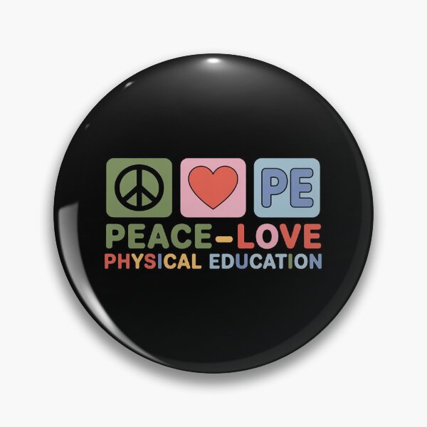 Item preview, Peace Love P.E. for Physical Education PE designed and sold by KristieRamsey.