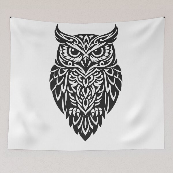 Item preview, Ornamental Owl designed and sold by Orca Chuckle Studios.