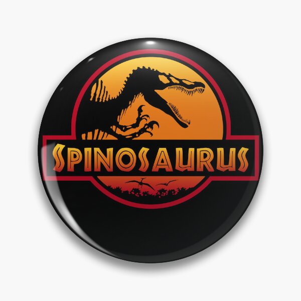 Item preview, Spinosaurus logo sunset designed and sold by Blck-Acid-Devil.