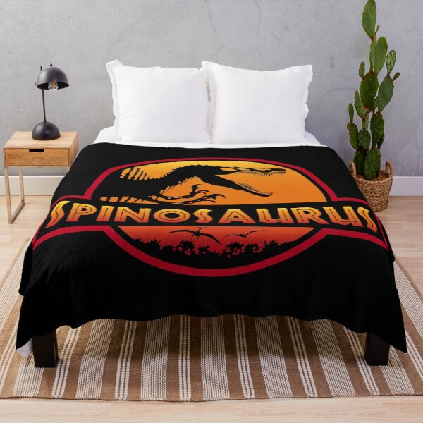 Item preview, Spinosaurus logo sunset designed and sold by Blck-Acid-Devil.