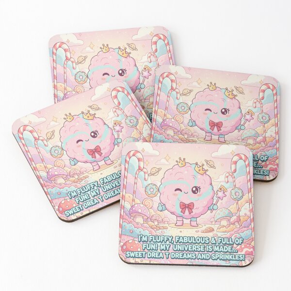 Item preview, Fluffy Fabulous Cotton Candy Queen designed and sold by JustSketchs.