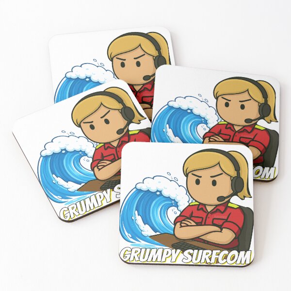 Item preview, Custom: Grumpy Surfcom designed and sold by Flashover.