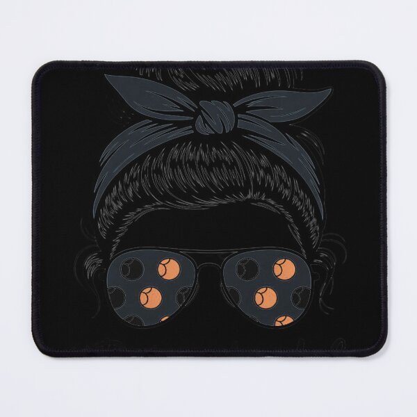 Item preview, Pe Teacher Messy Bun Life Hair Glasses Phys Ed designed and sold by KristieRamsey.