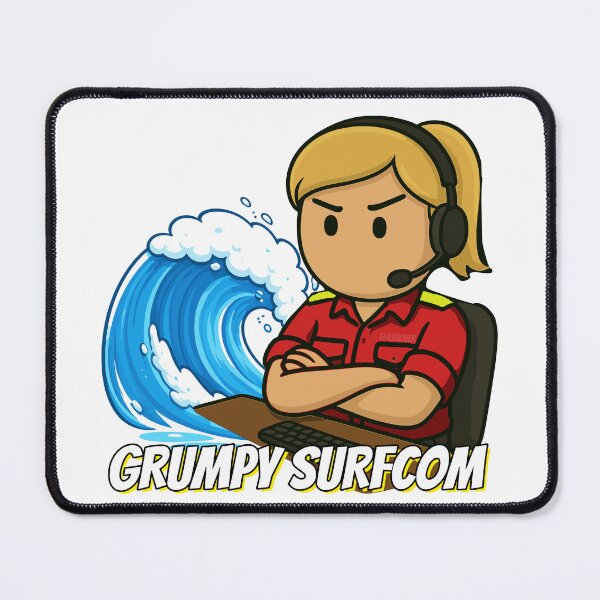 Item preview, Custom: Grumpy Surfcom designed and sold by Flashover.