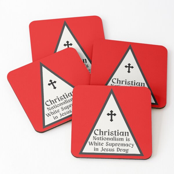 Item preview, White Triangle Anti Racism - Jesus  designed and sold by EvergreenRevolt.