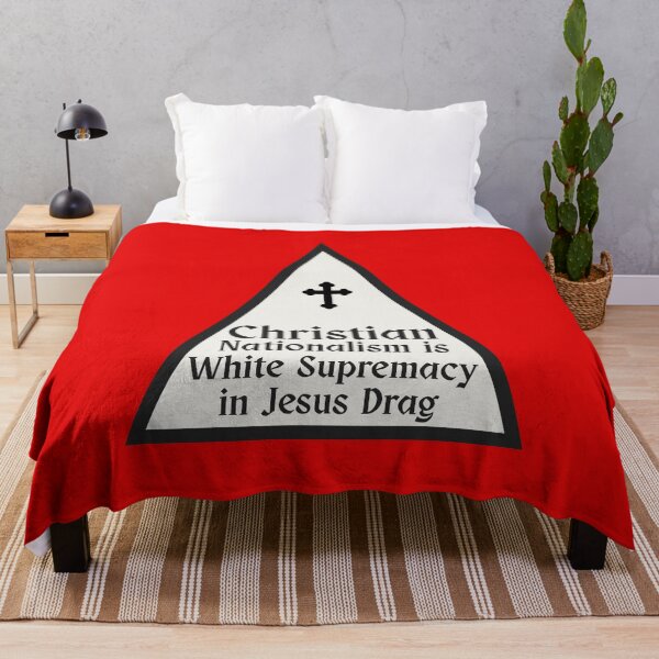 Item preview, White Triangle Anti Racism - Jesus designed and sold by EvergreenRevolt.