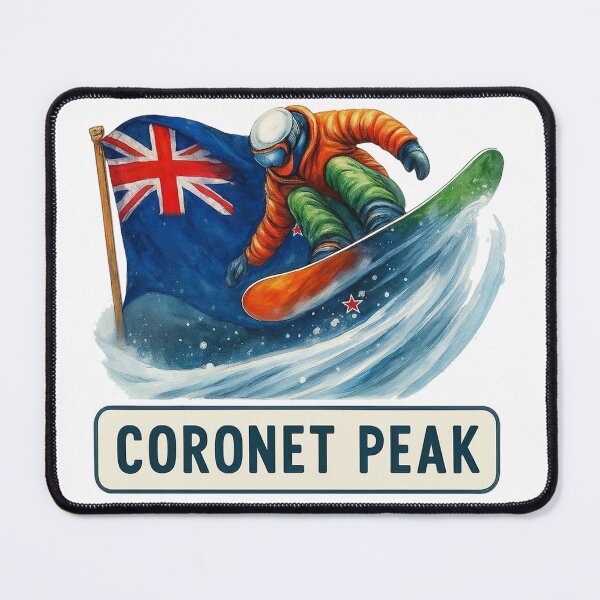 Item preview, Coronet Peak Ski Resort, New Zealand designed and sold by HaydenMillepied.