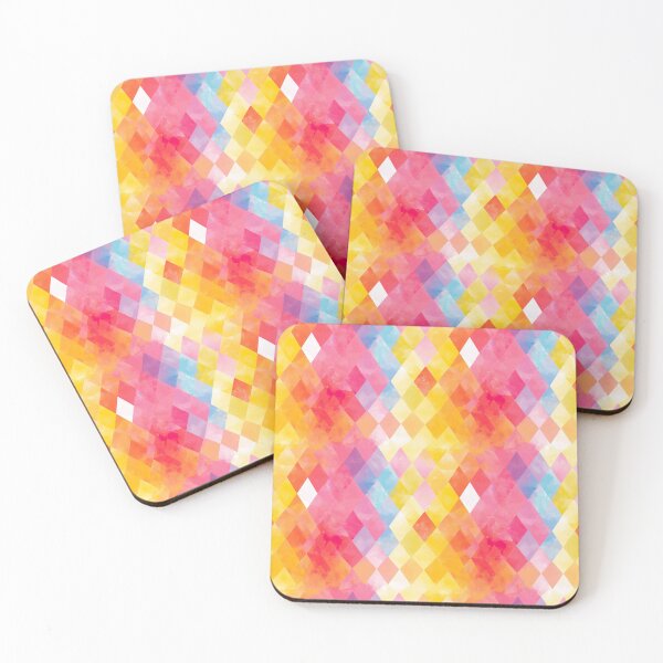 Item preview, Sunrise Argyle Diamond Pattern designed and sold by bubblegoth.