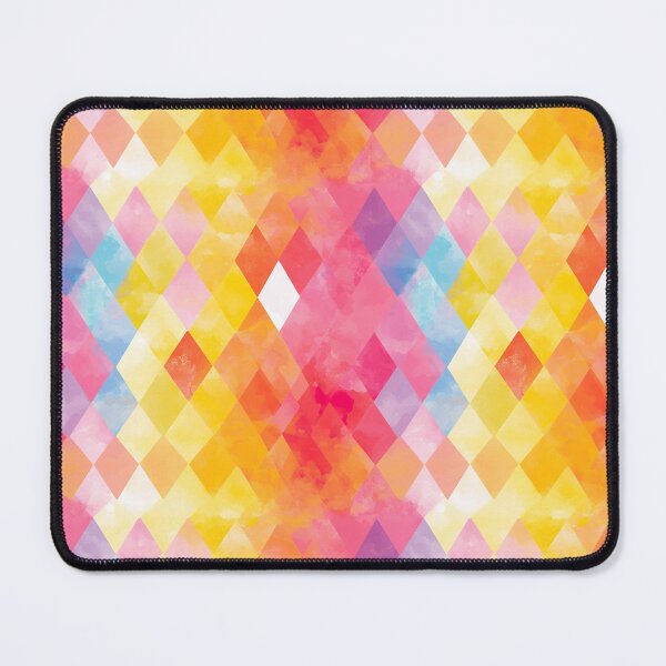 Item preview, Sunrise Argyle Diamond Pattern designed and sold by bubblegoth.