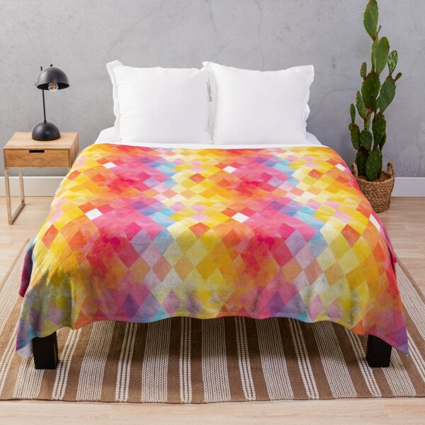 Item preview, Sunrise Argyle Diamond Pattern designed and sold by bubblegoth.