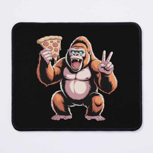 Item preview, Bigfoot Eating Pizza Cute Sasquatch Funny designed and sold by HORIZBoutique.