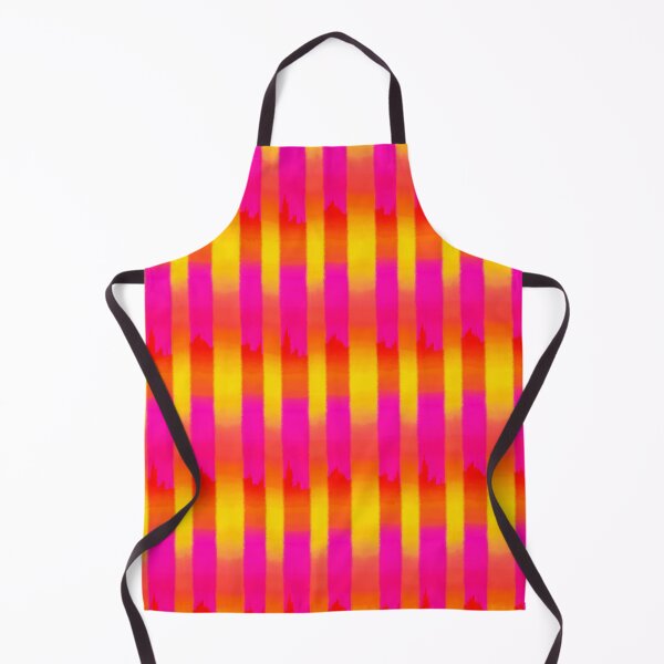 Item preview, Sunrise Heatwave Ombre Vertical Stripes Pattern designed and sold by bubblegoth.