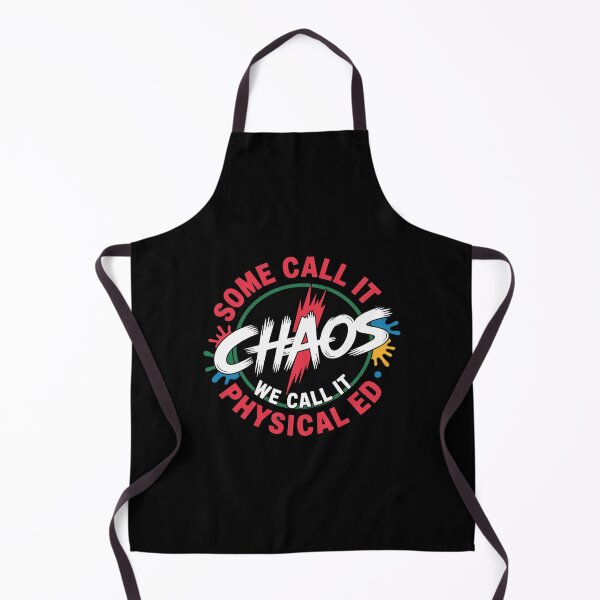 Item preview, PE School Physical Education Team Teacher Gift Chaos designed and sold by traceydowns.