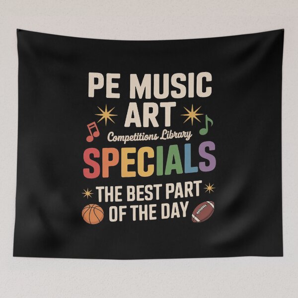 Item preview, PE Music Art Special Teacher Specials Computers designed and sold by KristieRamsey.