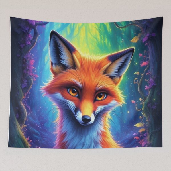 Item preview, Fox of Flame in Forest Dream (V4) designed and sold by SabaMirzique.