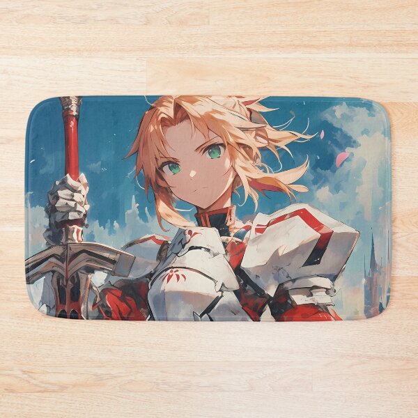 Item preview, Red Saber Mordred Fate Grand Order Anime Warrior designed and sold by thedarvills.