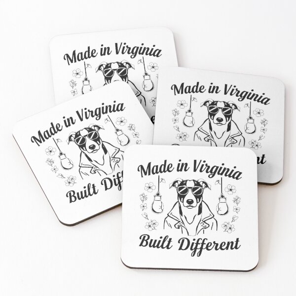 Item preview, Made in Virginia – Built Different | Virginia Pride Shirt | Classic Script State Graphic Design designed and sold by Built Different Designs.
