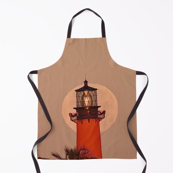 Item preview, Moonrise Behind the Lighthouse designed and sold by SunrizePhotos.