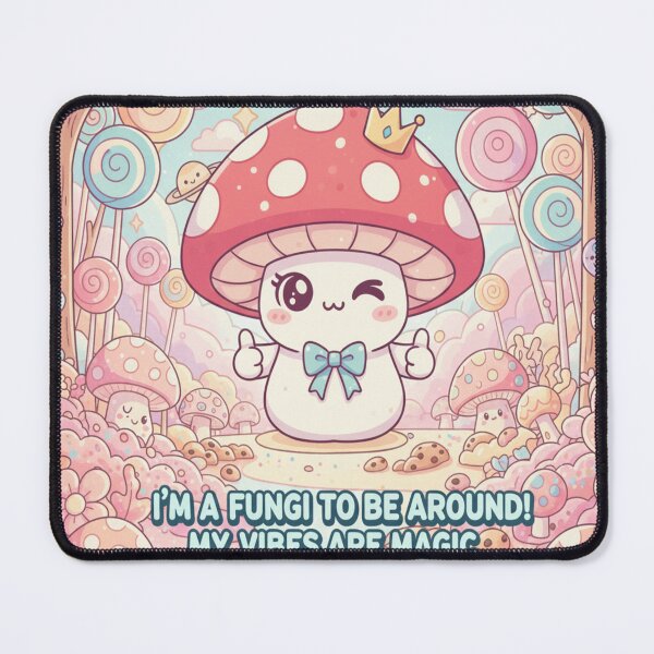 Item preview, Enchanted Fungi Vibes Mushroom designed and sold by JustSketchs.
