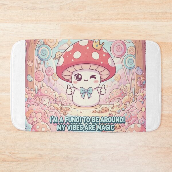 Item preview, Enchanted Fungi Vibes Mushroom designed and sold by JustSketchs.