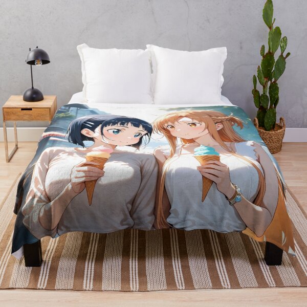 Item preview, Kirigaya Suguha Sword Art Online Anime City Summer Waifu Anime Girl designed and sold by thedarvills.