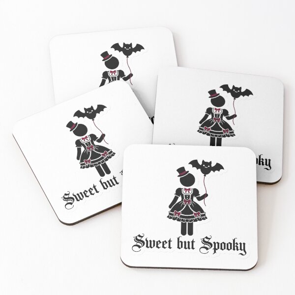 Item preview, Sweet but Spooky Cute Gothic Stickman Lolita Fashion Aesthetic designed and sold by StickyGuys.
