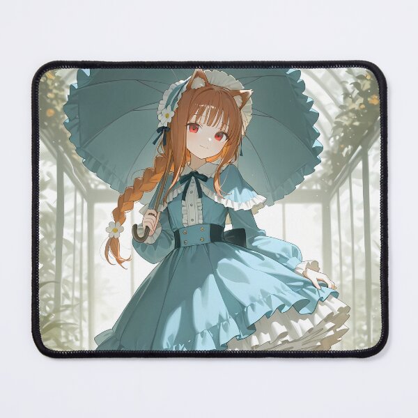 Item preview, Holo Spice y Wolf Ookami a Koshinryo Anime Girl Waifu Elegante Fantasía Paraguas designed and sold by thedarvills.