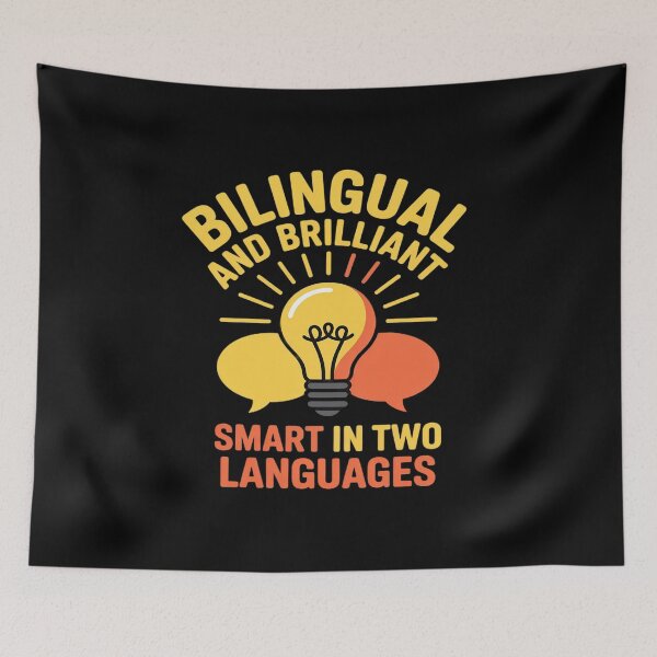 Item preview, Bilingual And Brilliant Yellow Red Light Bulb designed and sold by FluoroWave.