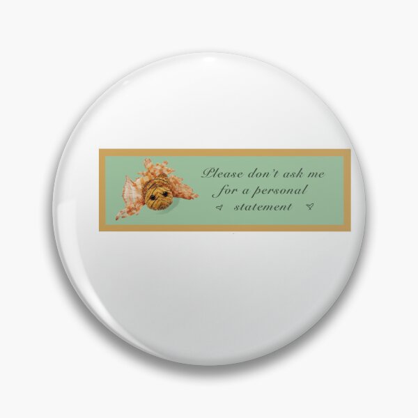 Item preview, Personal Statement designed and sold by SullysKreations.