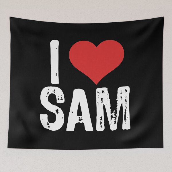 Item preview, I Love Sam designed and sold by The "I Love Everything" Shop.